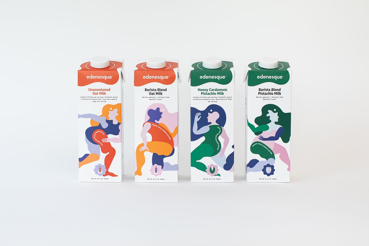 Edenesque Plant Milk Looks Like a Work of Art