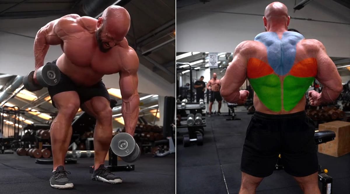 IFBB Pro Petar Klančir’s Dumbbell Row Variation to Build a Bigger Back