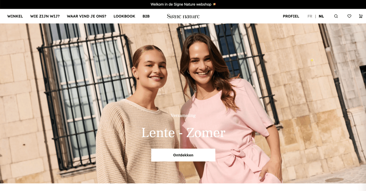 Belgian Fashion Brand Signe Nature Opens Online Store