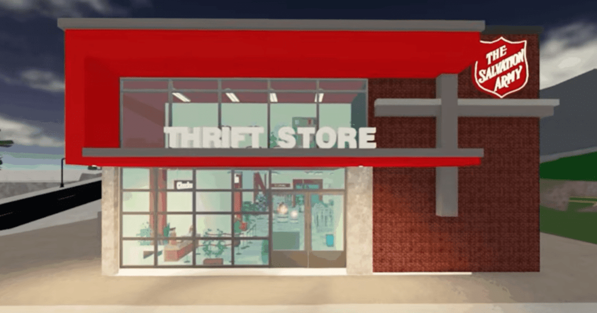 [In the Picture] The Salvation Army Opens Virtual Thrift Store in Roblox