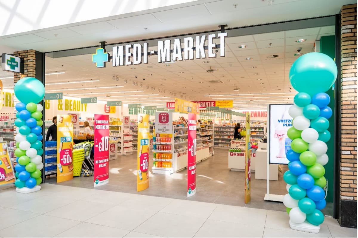 Medi-Market Aims for 1 Billion Euros in Revenue and Double the Number of Stores