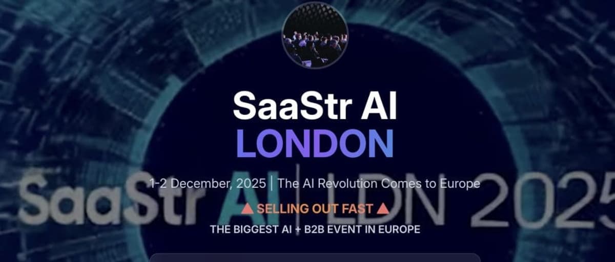 Why SaaStr AI London 2025 Is Where You Learn AI + GTM From The People Actually Doing It. At...