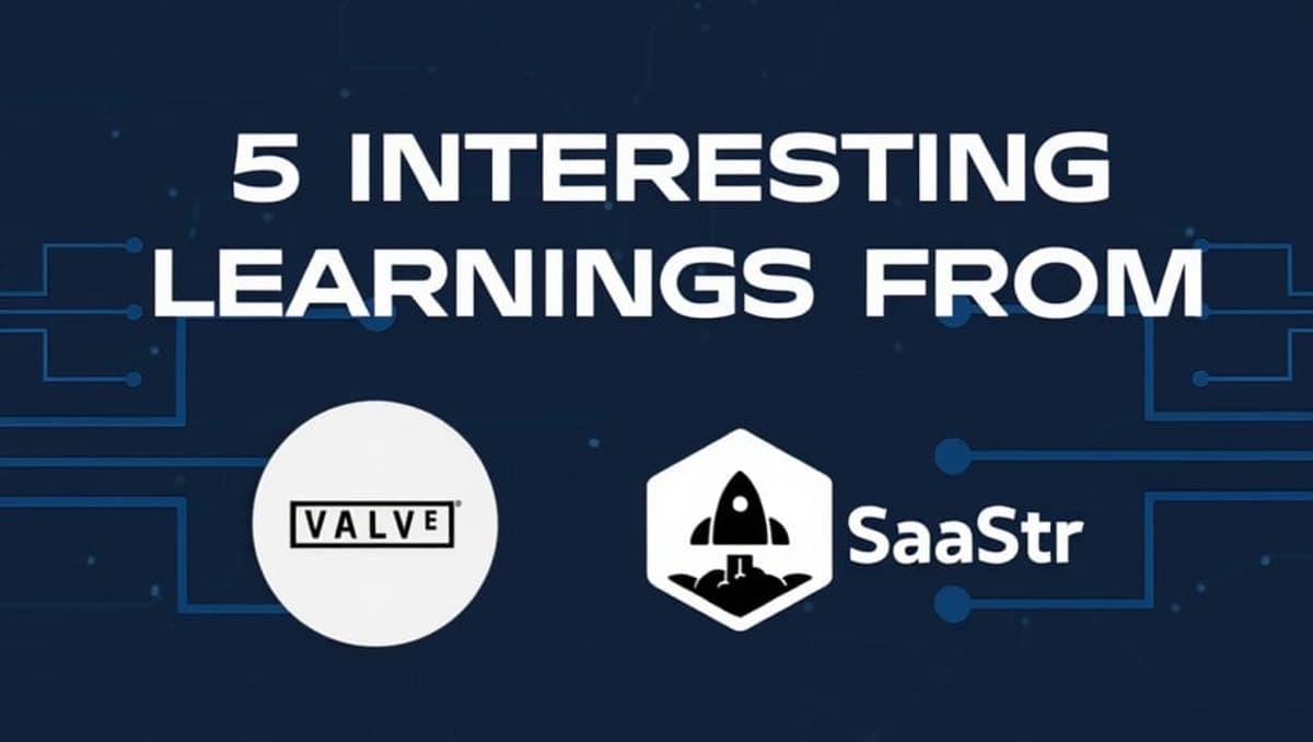 5 Interesting Learnings From Valve at $17 Billion in ARR