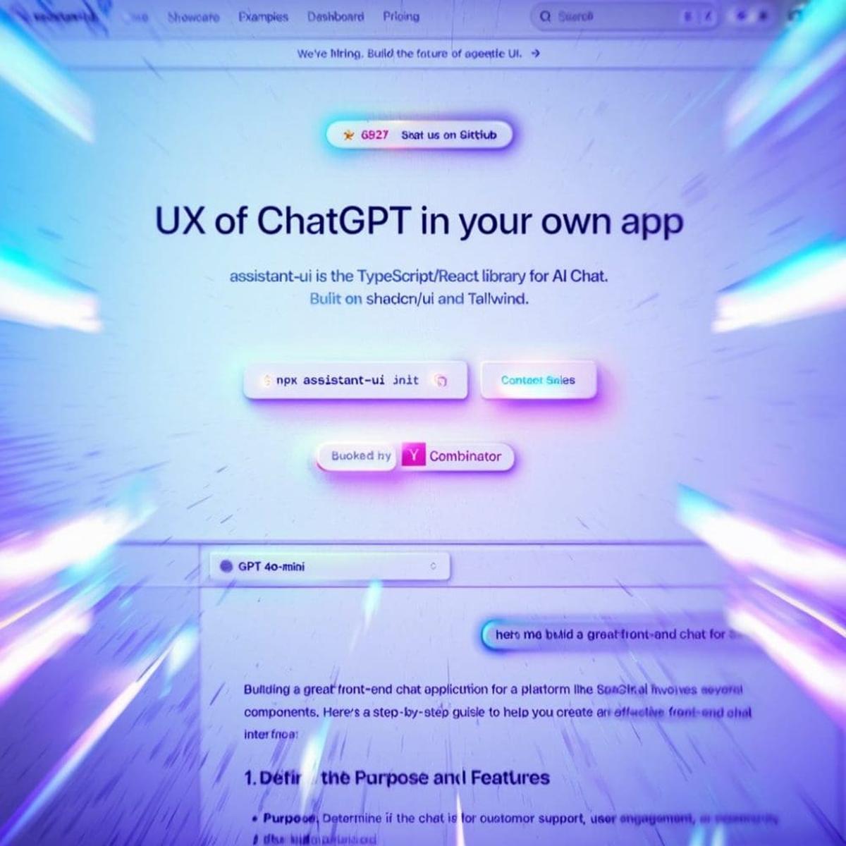 AI App of the Week: Assistant UI – The React Library That’s Eating the AI Chat Interface Market