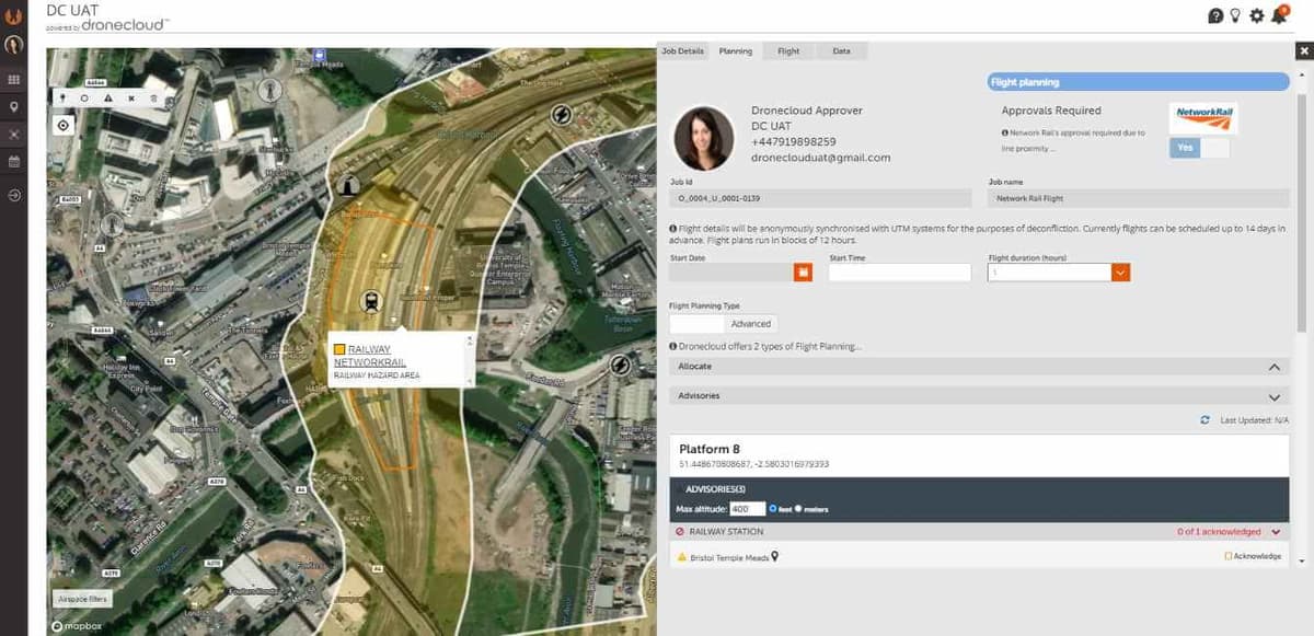 NATS, DroneCloud and Network Rail Complete Trial to Unlock Drone Operations Around Critical Infrastructure