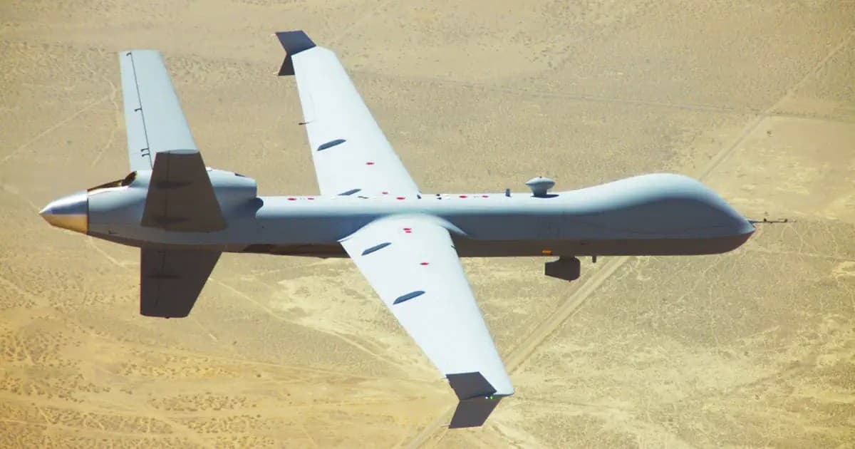 GA-ASI and USAF Demonstrate APKWS on MQ-9A Reaper