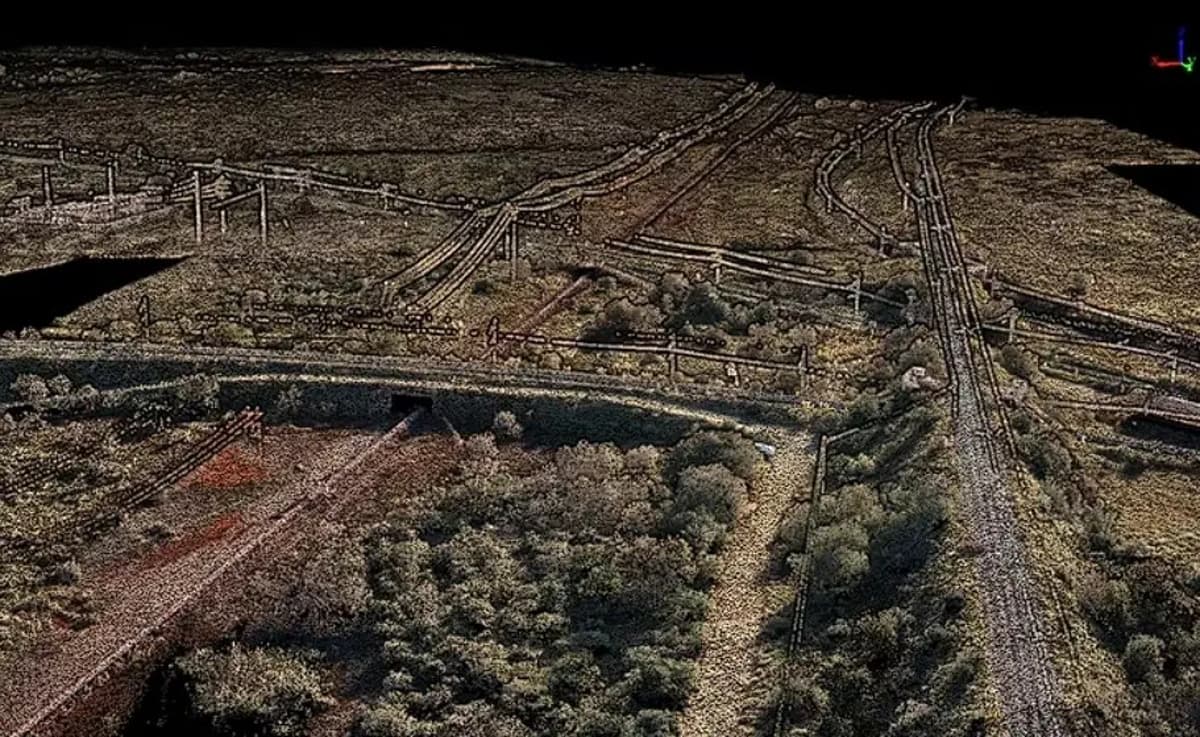 Optimizing Railway Infrastructure for Mining Using High-Resolution Drone LiDAR Survey Data