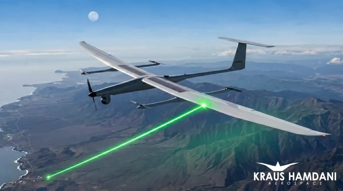 Kraus Hamdani K1000ULE Recharges without Landing