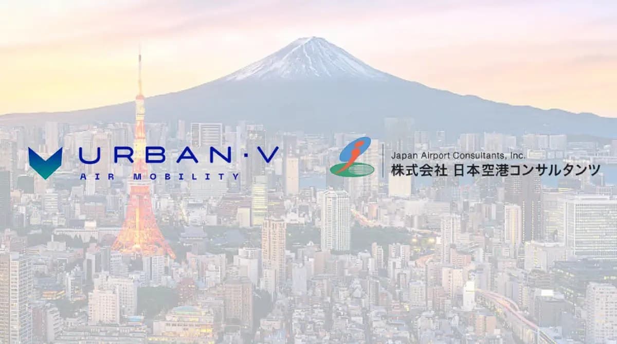 UrbanV and Japan Airport Consultants (JAC) Announce a Strategicpartnership to Develop AAM in Japan and Beyond
