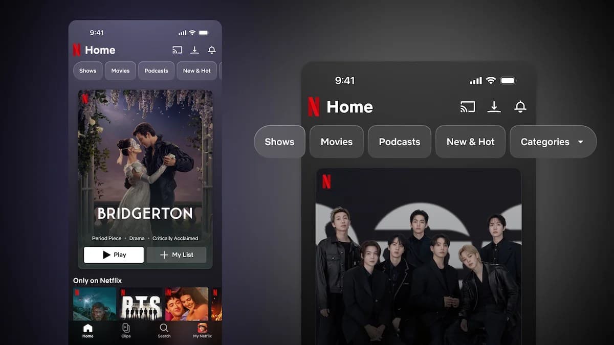Netflix Updates Mobile App With Vertical Video Feed to Watch and Share Clips