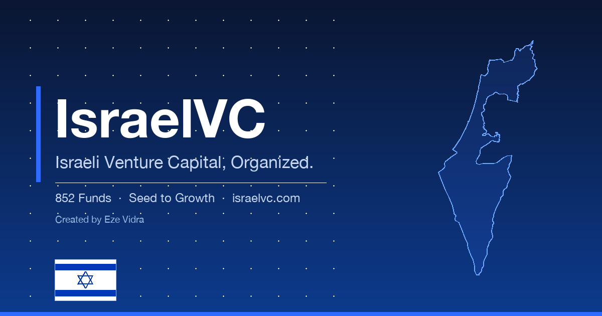 Hello World: Why I Built IsraelVC