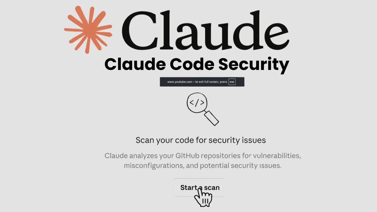 Anthropic Debuts Claude Code Security – AI Now Scan Vulnerabilities in Your Entire Codebase