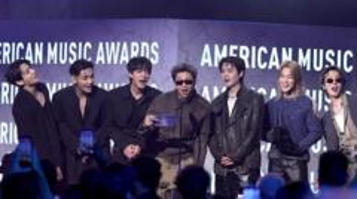 BTS Crowned 'Artist of the Year' At American Music Awards