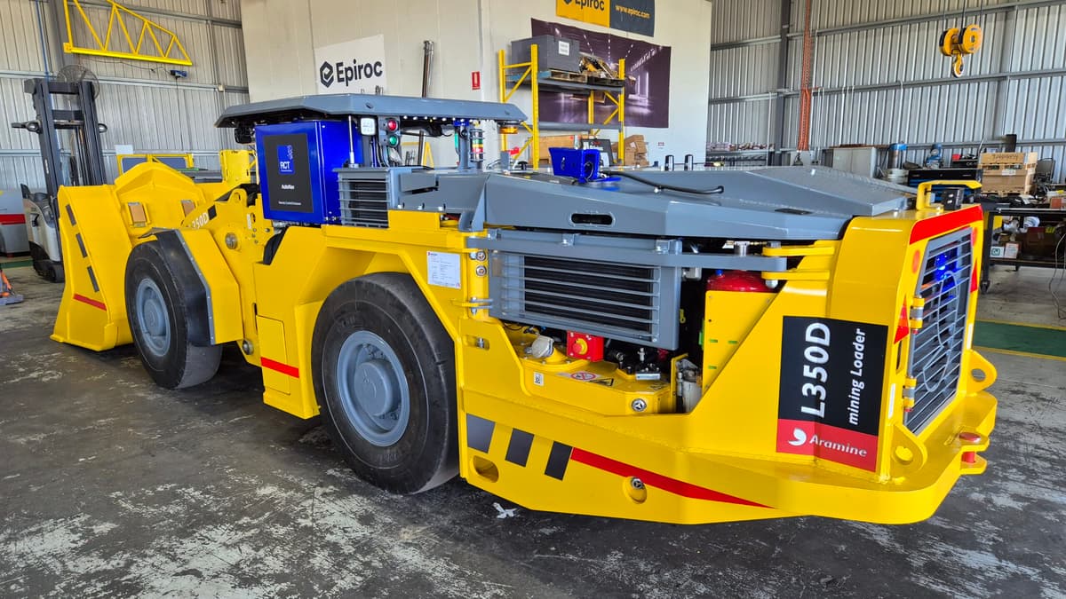 Bringing Aramine AutoNav Tele Loader to Life at Reward Gold Mine