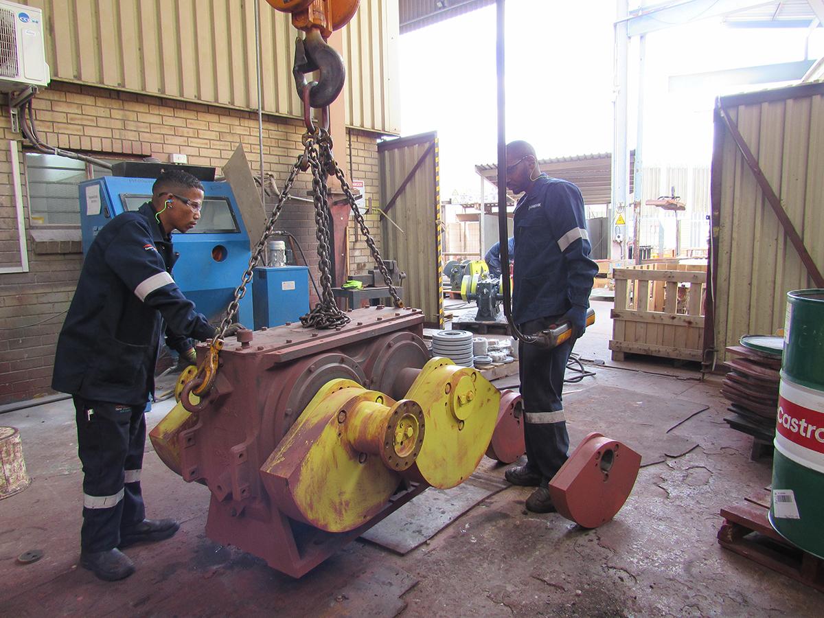 In-House Exciter Repairs Underpinning Sandvik Rock Processing Screening Support