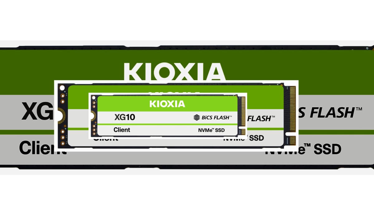 Kioxia Launches XG10 PCIe 5.0 Client SSD