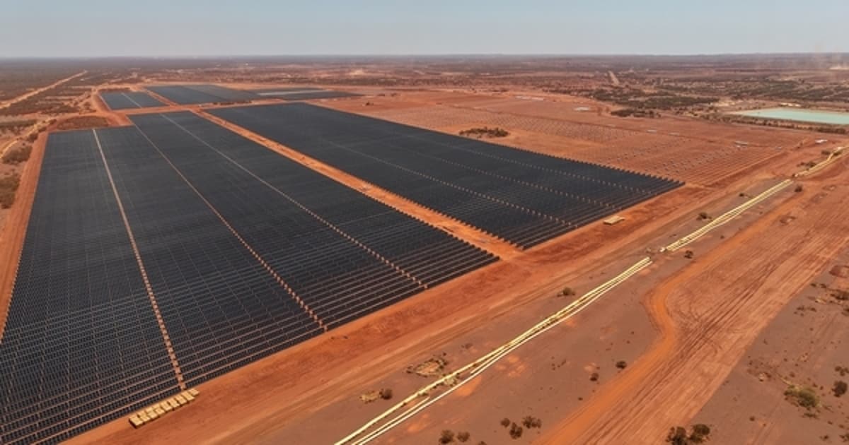 Fortescue Breaks Ground on Turner River Solar Farm