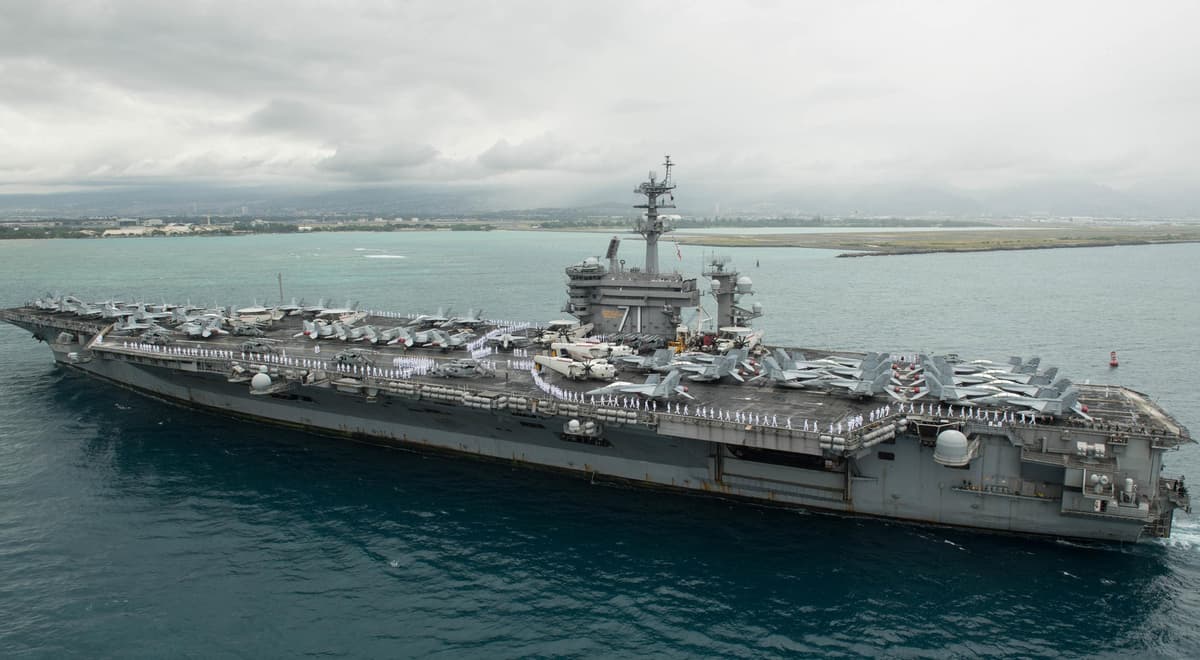 United States Navy Supercarrier To Lead 2026 International Exercises