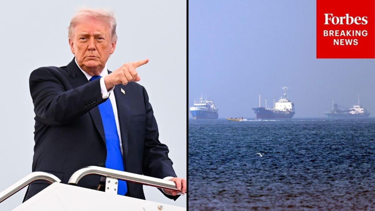 Trump Says US Will 'Guide' Ships Through Strait Of Hormuz— What Happens Next? Analyst Weighs In