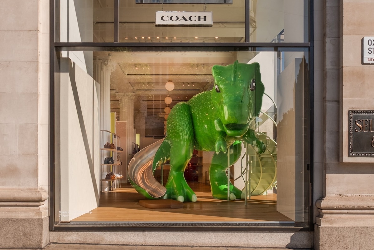 Coach Just Let a T Rex Loose in Selfridges