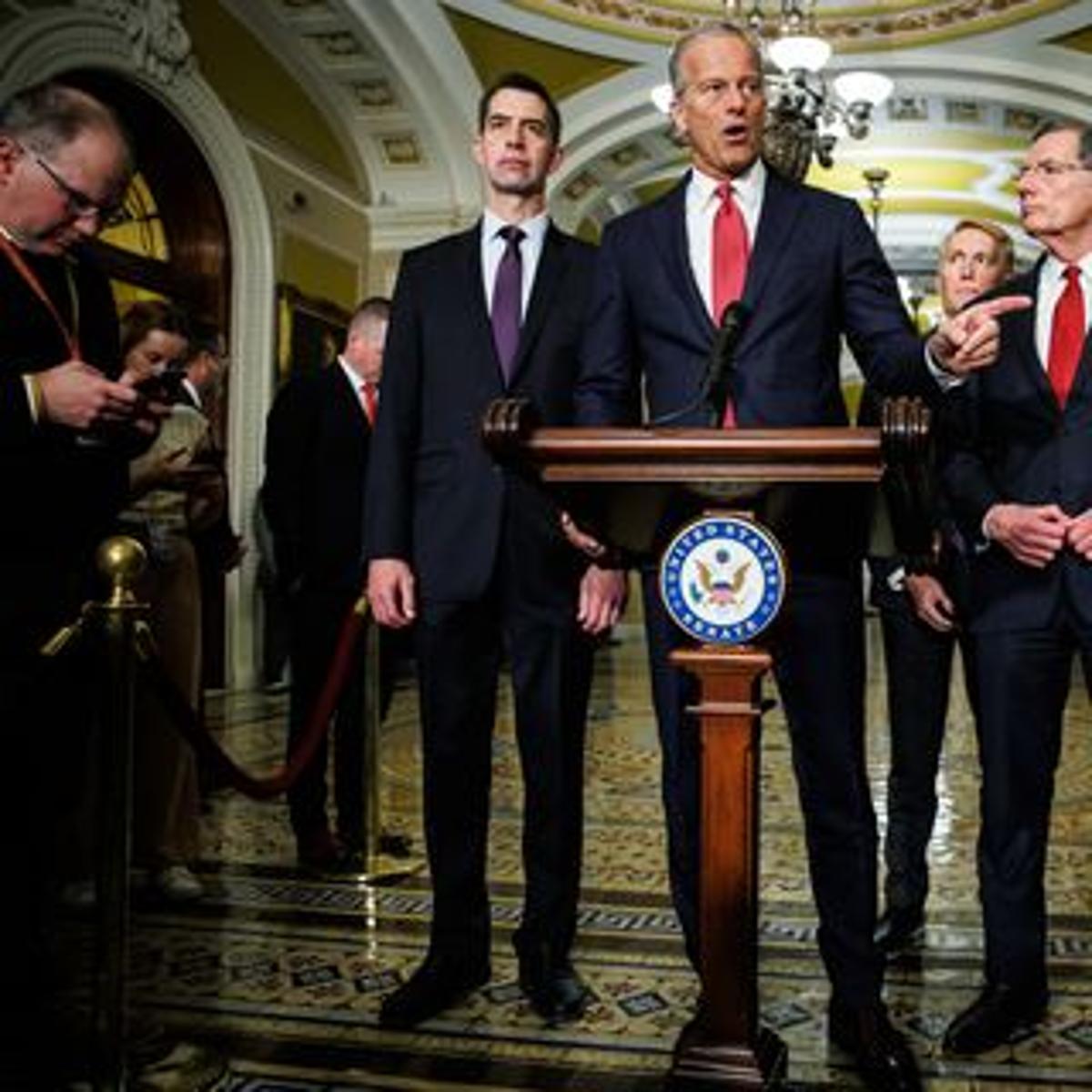 Thune Nudges Trump to "Wrap Up" Fed Probe