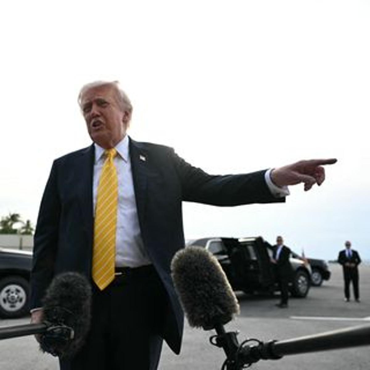 Trump Says New Strikes Possible if Iran "Misbehaves"