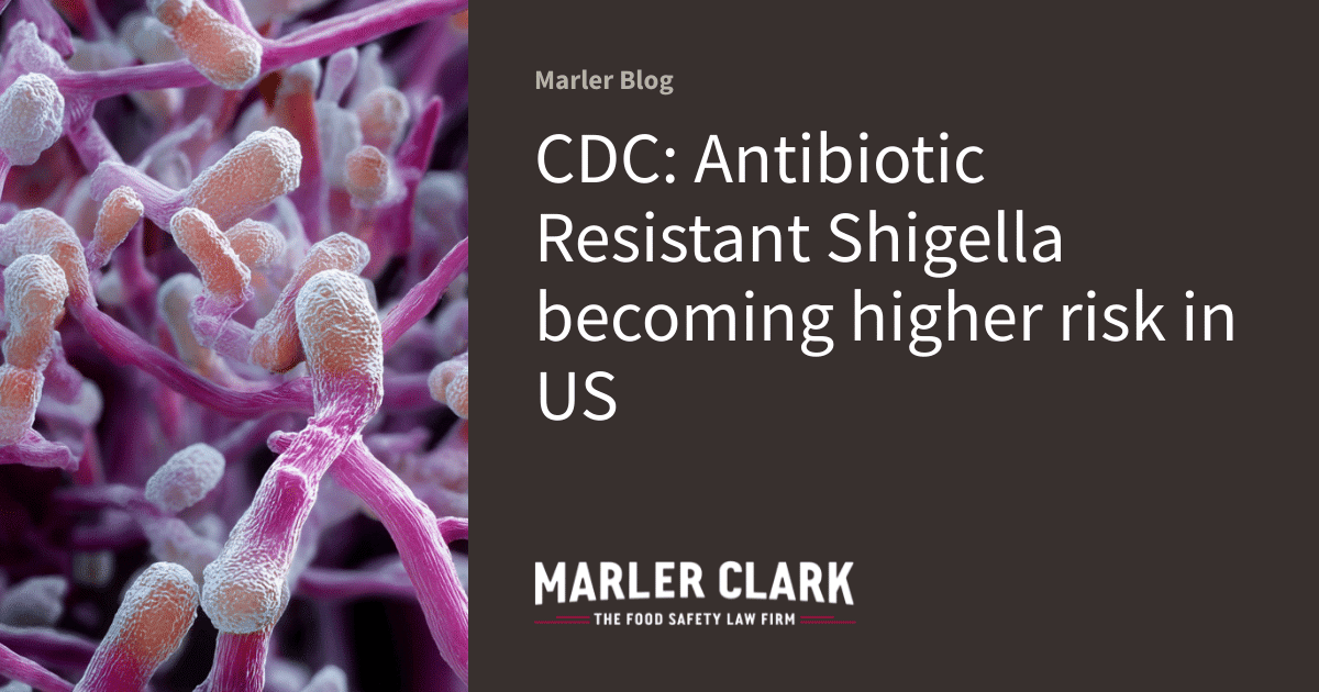 CDC: Antibiotic Resistant Shigella Becoming Higher Risk in US