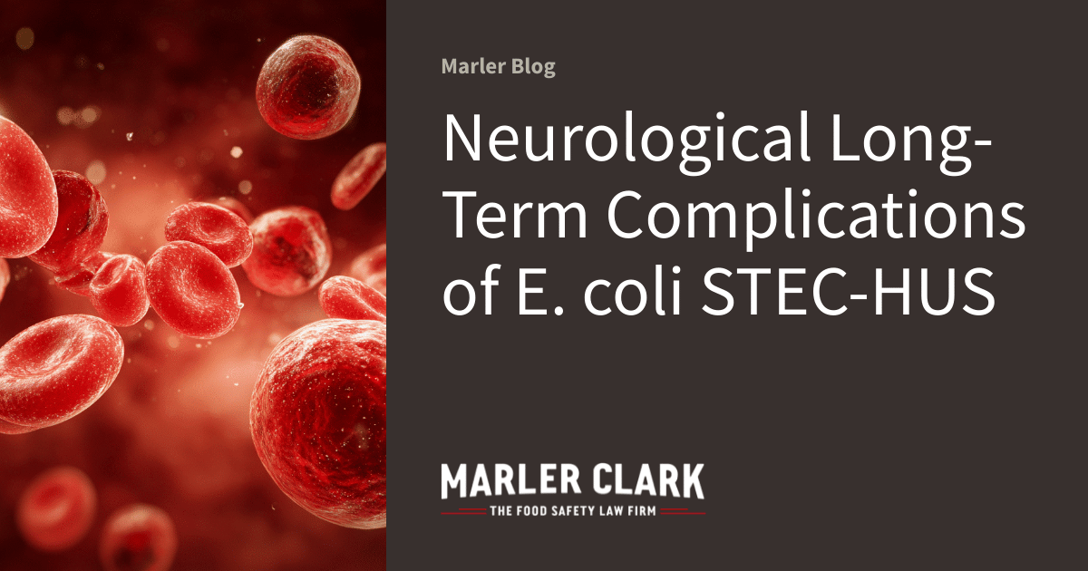 Neurological Long-Term Complications of E. Coli STEC-HUS
