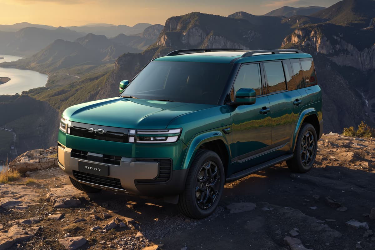 BYD to Challenge Defender with New Seven-Seat Hybrid SUV