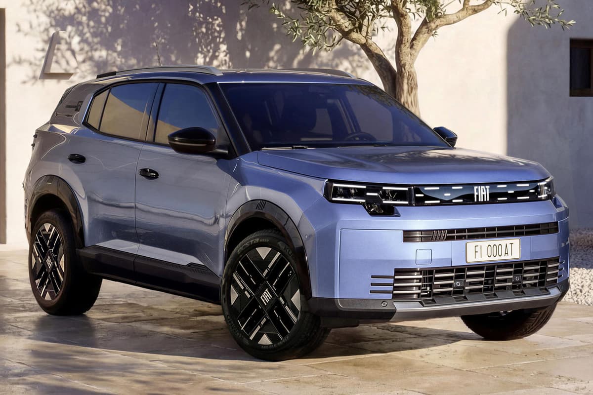 Fiat Grizzly SUV Unwrapped as Grande Panda's Bigger Brother
