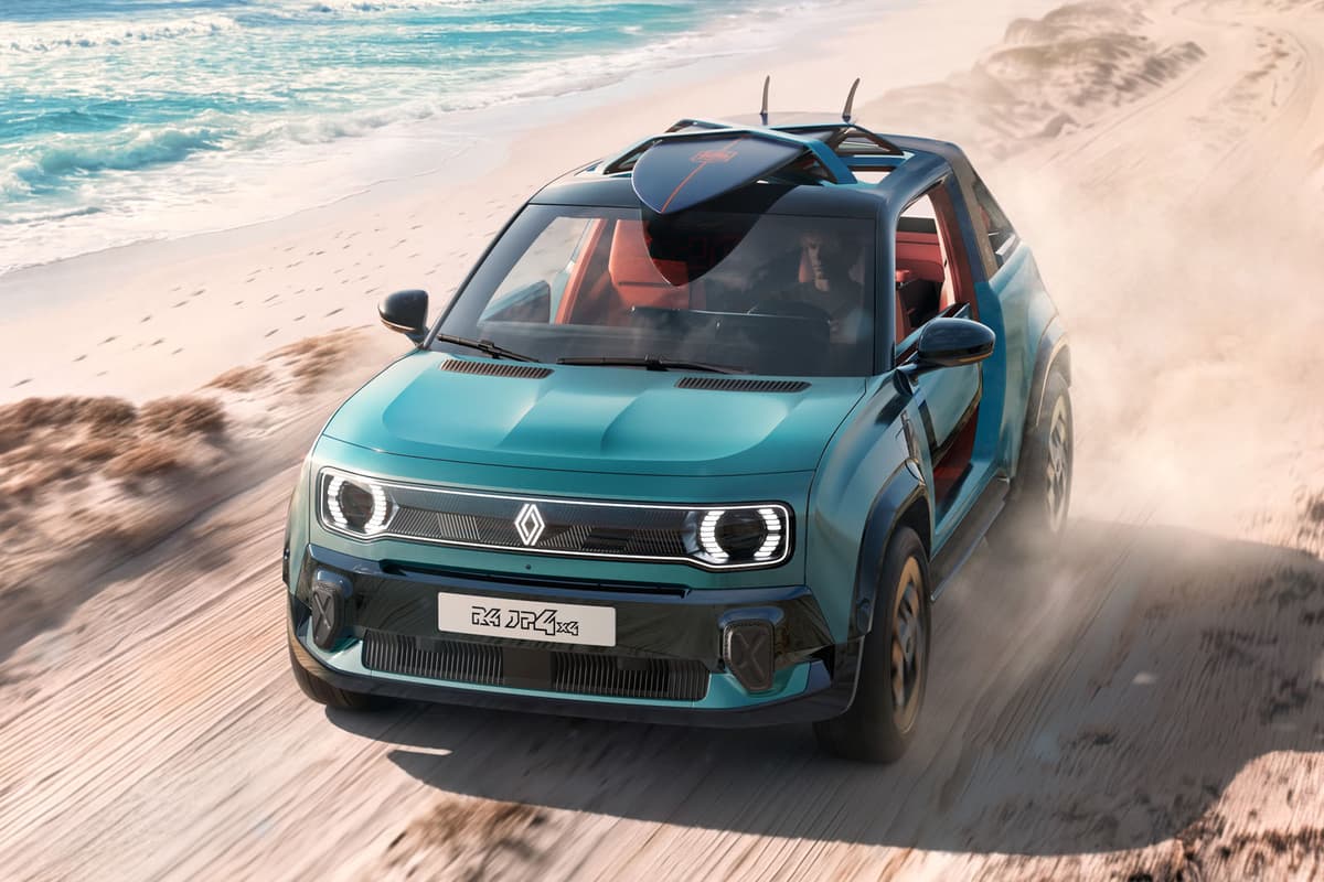 Renault 4 Gets Beach Buggy Treatment for New JP4x4 Concept
