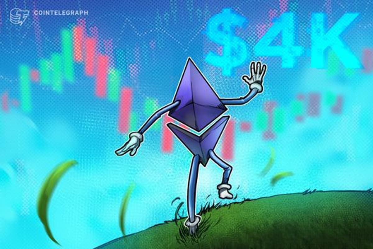 Ethereum Triple Bottom Setup Hints at a $4K Breakout Next