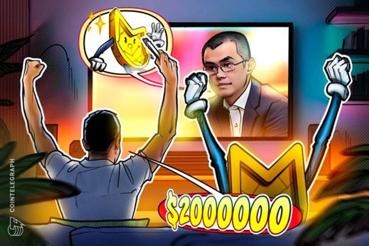 How a Crypto Trader Turned $3K Into $2M After CZ Mentioned a Memecoin