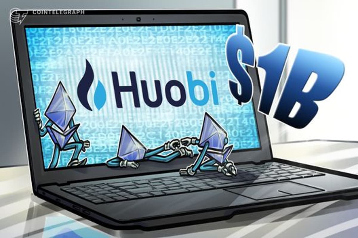 Huobi Founder Raises $1B to Back Ether Trust via Nasdaq Shell