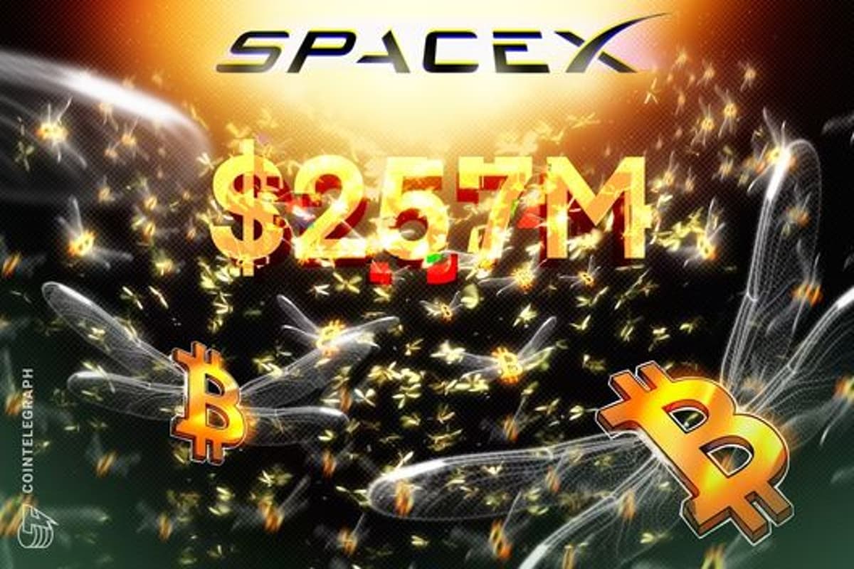 SpaceX Moves $257M in Bitcoin, Reignites Questions over Its Crypto Play