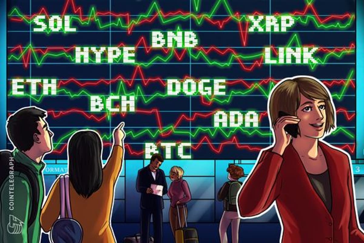 Price Predictions 12/10: BTC, ETH, XRP, BNB, SOL, DOGE, ADA, BCH, LINK, HYPE