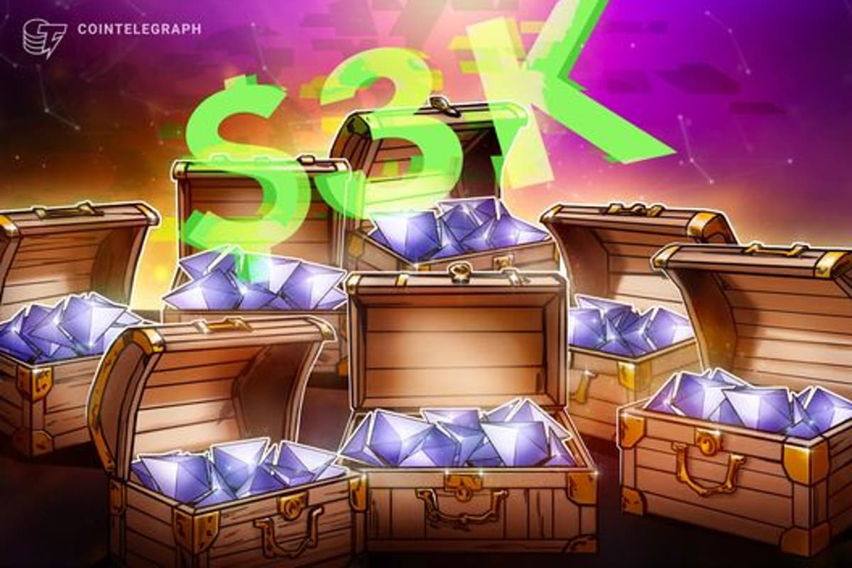 Ether Accumulation Wallet Balances Increased by 33%: Is a Rally to $3K Next?