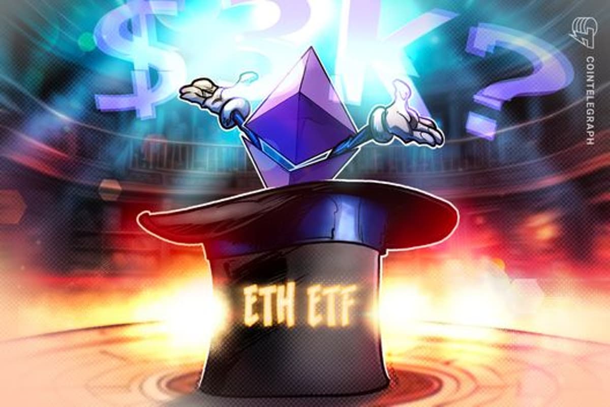 Spot ETH ETF Inflows Hit 10-Day Streak: Will Ether Rally to $3K Next?