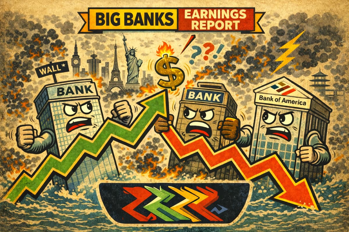 Bank Earnings: Goldman Sachs Sets the Tone, But Can JPM and Others Surprise?