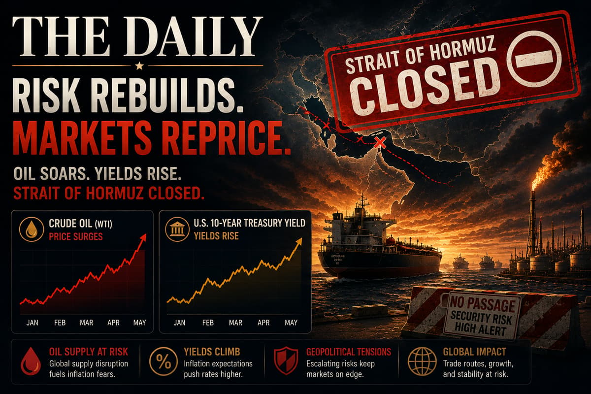 The Daily: Hormuz Holds, Oil Climbs, and AI Keeps Leading