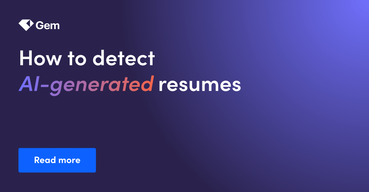 How to Detect AI-Generated Resumes