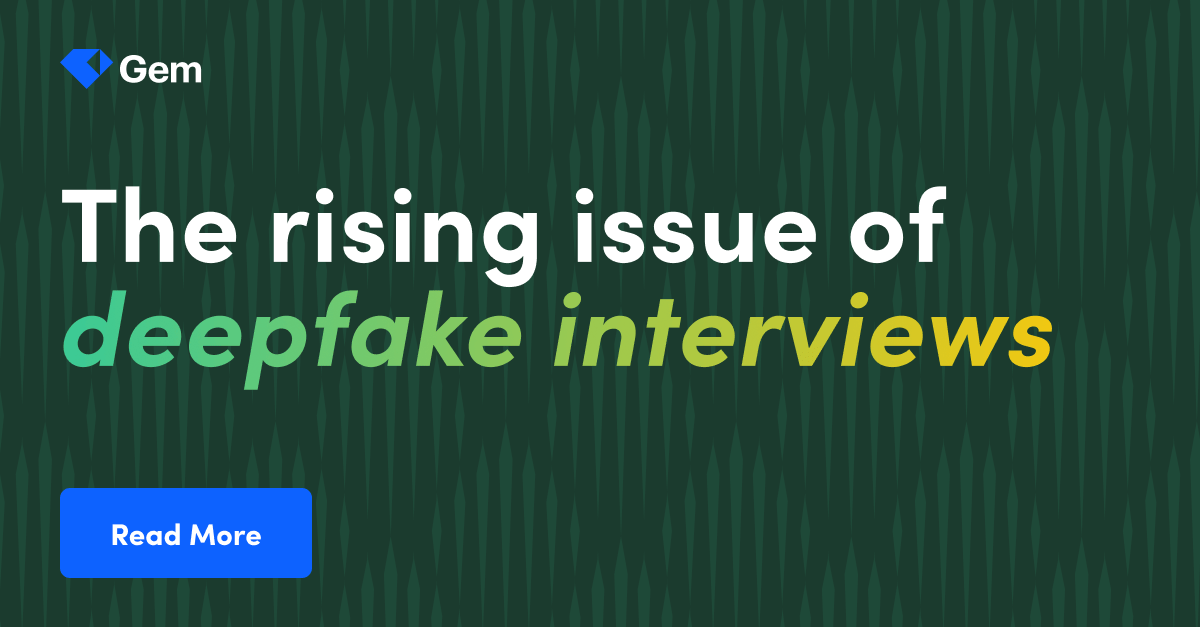 The Rising Issue of Deepfake Interviews