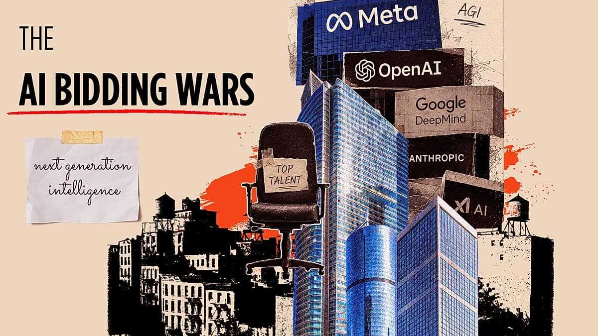 AI Bidding Wars: The Talent Making a Fortune as Big Tech Firms Fight It Out
