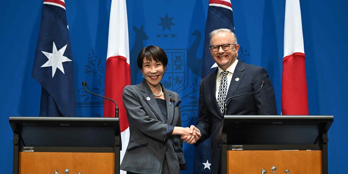 Australia and Japan Expand Ties with Focus on Economic Security