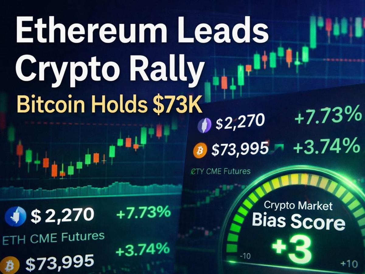 ETH Leads Crypto Rally as Bitcoin Holds $73K - Updated Crypto Market Predictions
