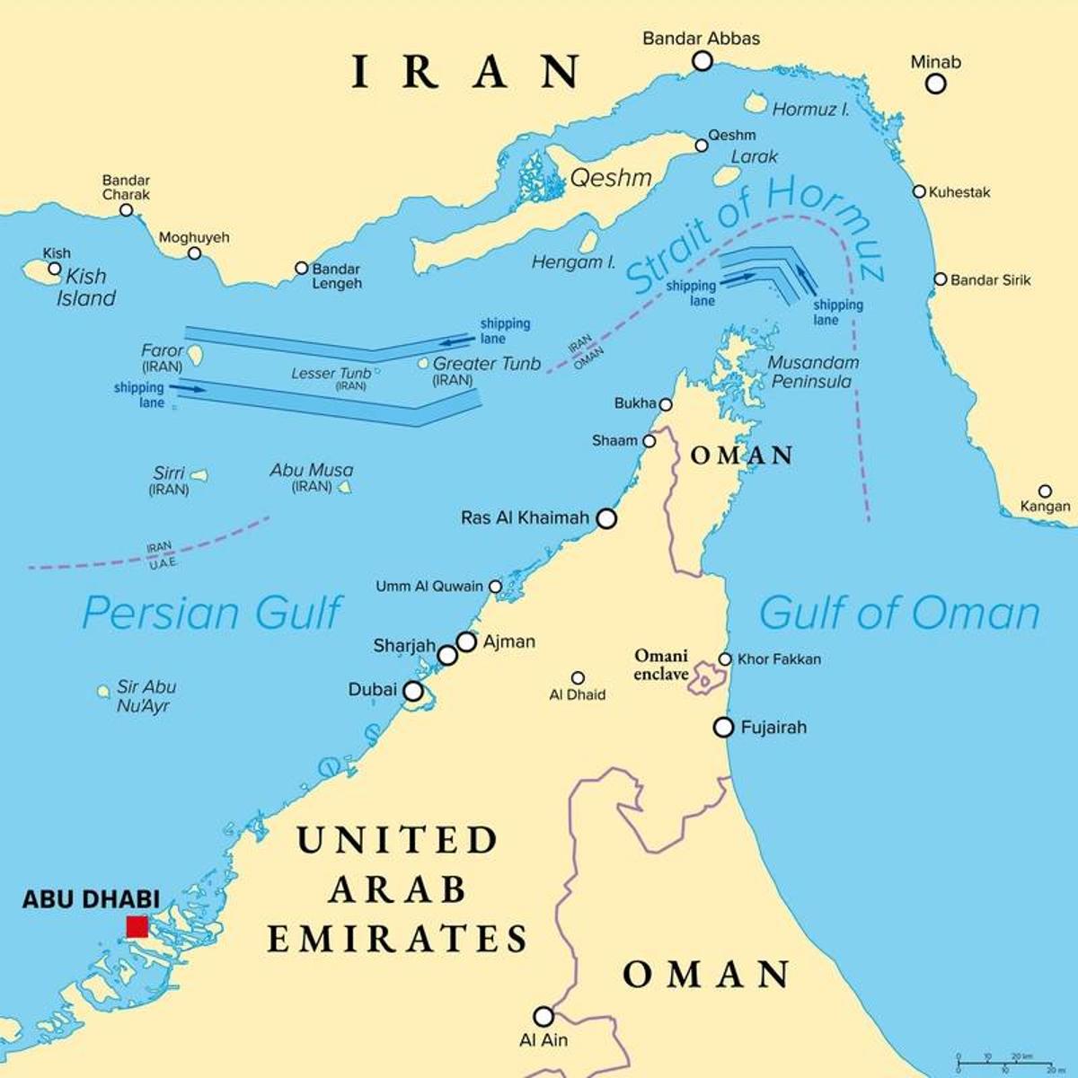 Shipping Traffic in the Strait of Hormuz Remains at a Trickle
