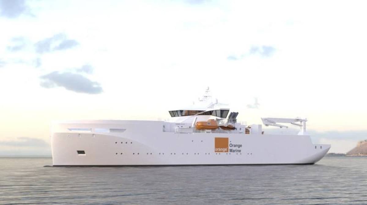 Orange Marine Orders Two More Cable Laying and Repair Vessels From Vard