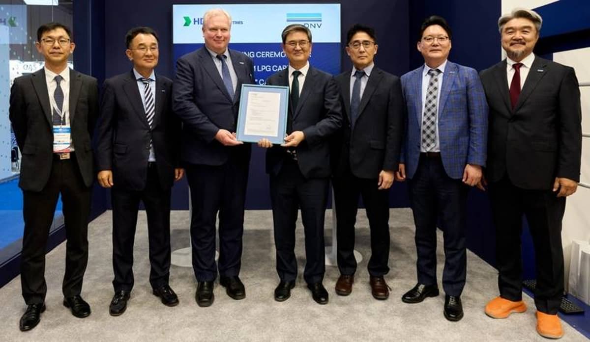 DNV Greenlights HHI's Type B VLGC Tank Design