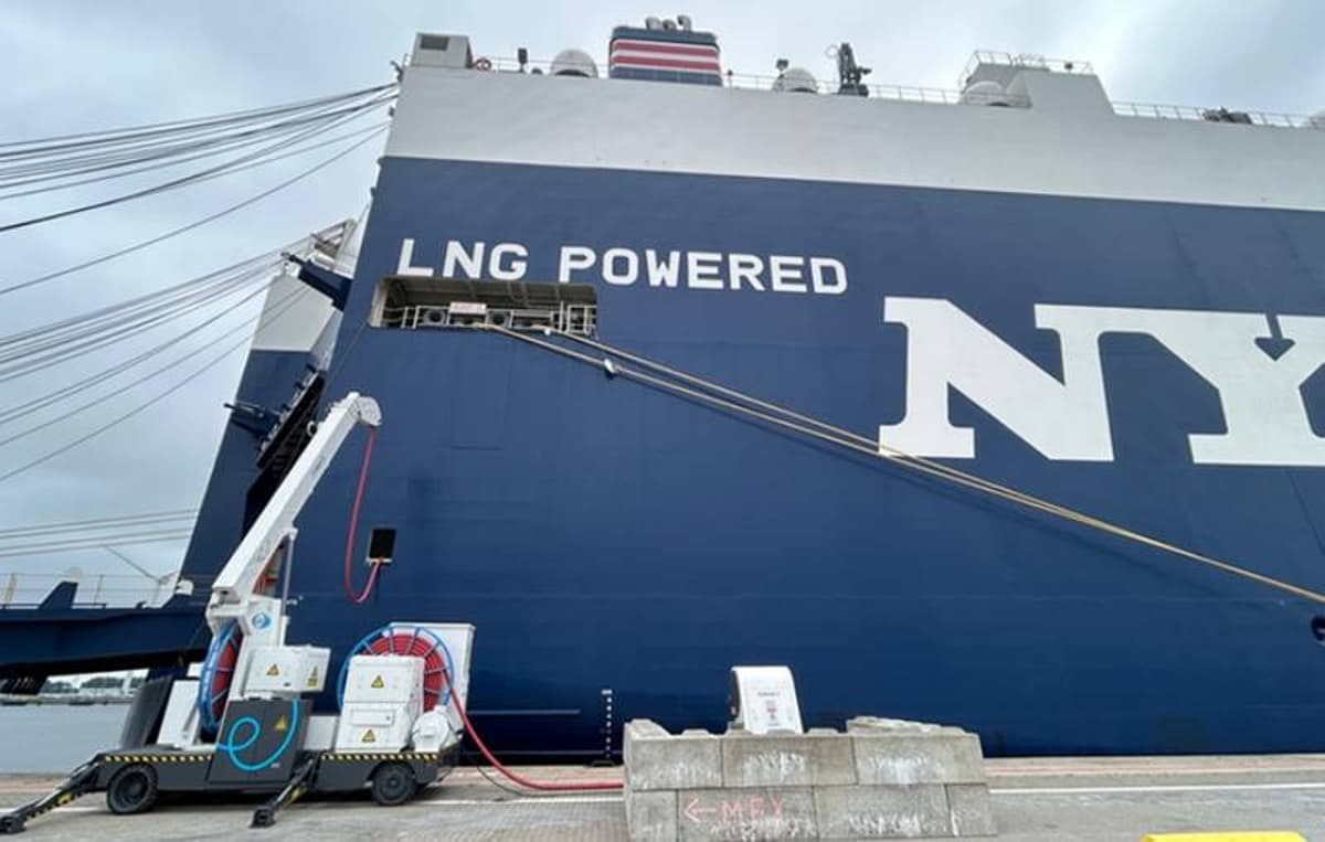 NYK Group’s ICO Launches Belgium’s First Shore Power Facility for RoRo Ships