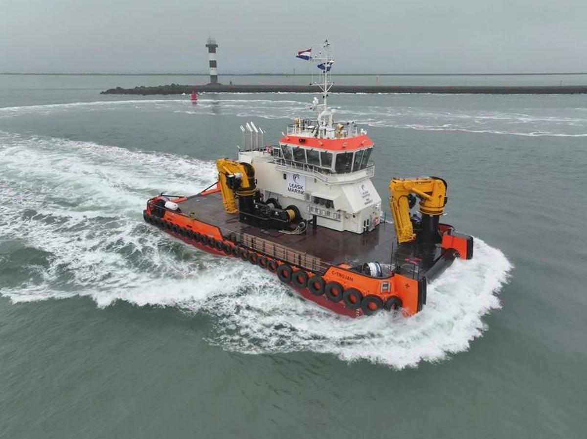 Damen Delivers Multi Cat 3113 Vessel to Leask Marine